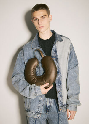 MM6 Maison Margiela Travel Pillow Bag Brown mmm0358001