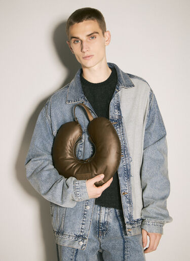 MM6 Maison Margiela Travel Pillow Bag Brown mmm0358001