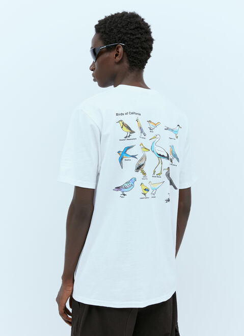 Stüssy California Birds T-Shirt Purple sts0152078