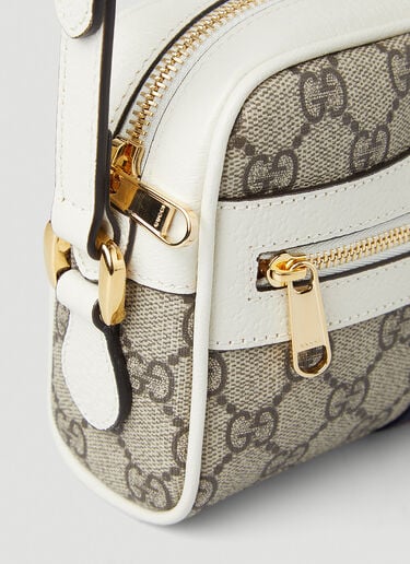 Gucci Ophidia Supreme Web Mini Shoulder Bag White guc0247336