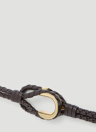 Bottega Veneta Intrecciato Belt Brown bov0253059