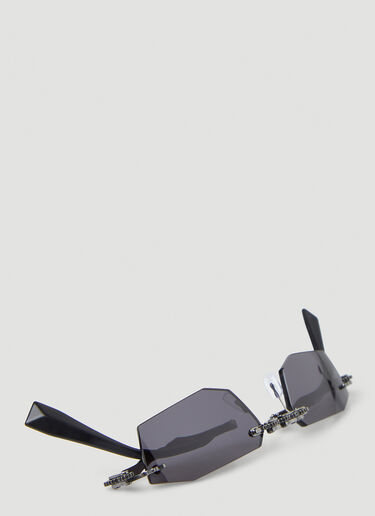 Kuboraum H40 Flip Sunglasses Black kub0349020