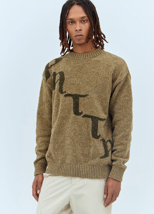 Patta Chenille Knit Sweater Black pat0156009