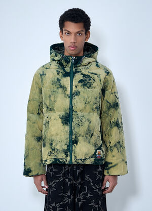 Brain Dead Hooded Corduroy Jacket Olive bra0162007