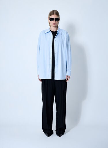 TOTEME Classic Tumbled Shirt Light Blue tot0261045