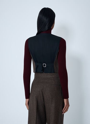 Wool Waistcoat Max Mara Wool Waistcoat Brown max0262065