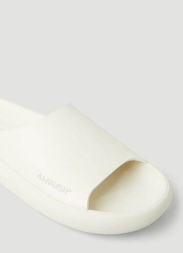 Ambush Track Sole Slides White amb0248023