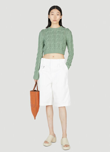 Max Mara 스핑크스 스웨터 Green max0252043