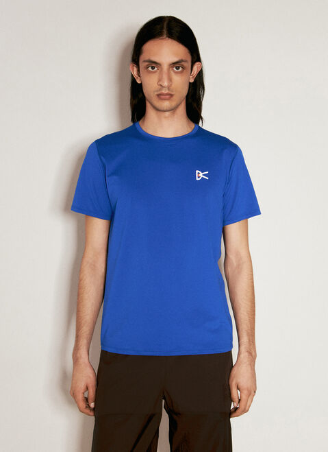 District Vision Lightweight Short Sleeve T-Shirt Blue dtv0156010