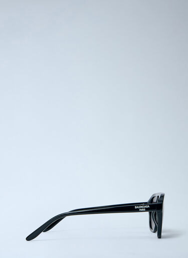 Balenciaga Daily Pilot-Frame Sunglasses Black bal0264030