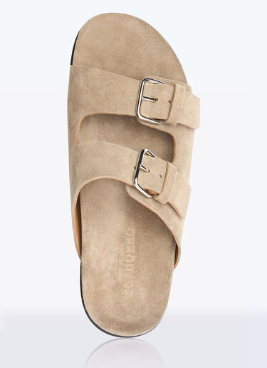 Scarosso Enea Suede Sandals Beige scr0158015
