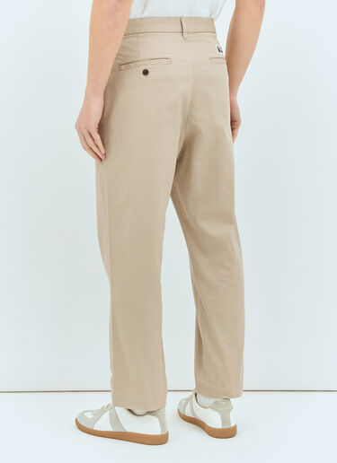 A BATHING APE® Ape Head One Point Chino Pants Beige aba0156003