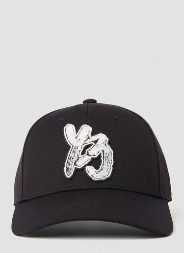 Y-3 Logo Embroidery Baseball Cap Black yyy0152059