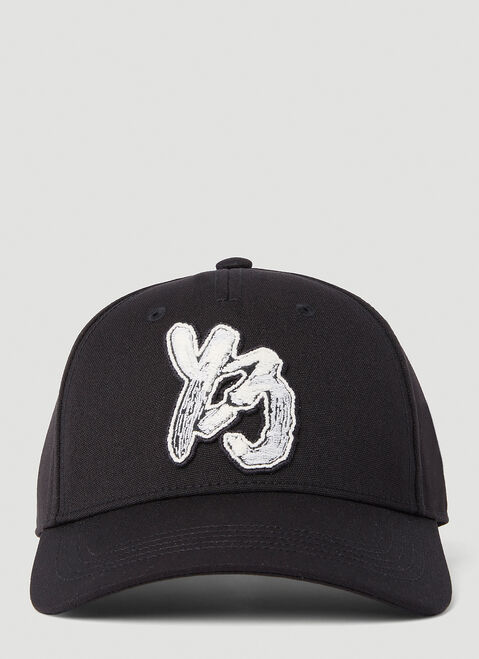 Y-3 Logo Embroidery Baseball Cap Black yyy0152054
