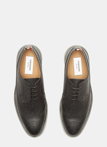 Thom Browne Longwing Leather Brogues Black thb0129021