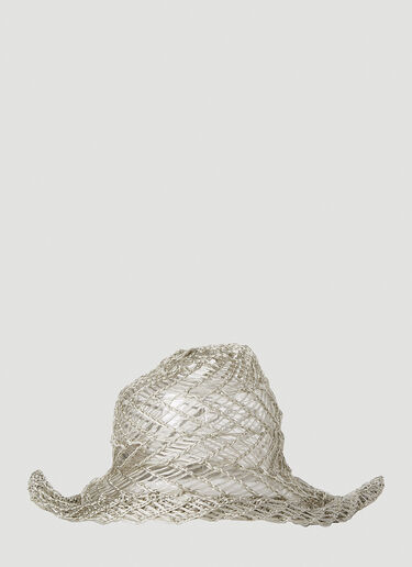 Isa Boulder Big Floppy Hat Silver isa0251009