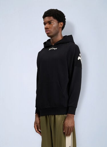 Palm Angels Classic Logo Over Hoodie Black pma0164071