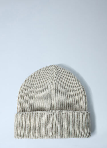Logo Motif Beanie Hat Vivienne Westwood Logo Motif Beanie Hat White vvw0162011