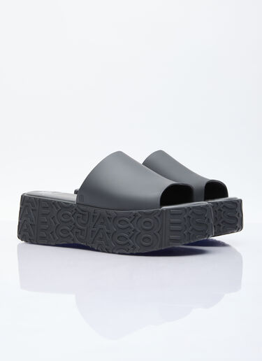 Melissa x Marc Jacobs Becky Platform Slides Black mxm0254003