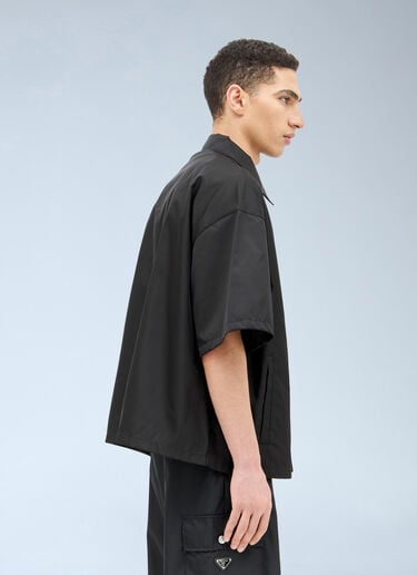 Re-Nylon Short Sleeved Shirt Prada Re-Nylon Short Sleeved Shirt Black pra0143011