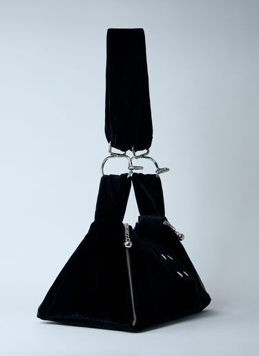 Chopova Lowena Mini Pyramid Bag Black cho0260012