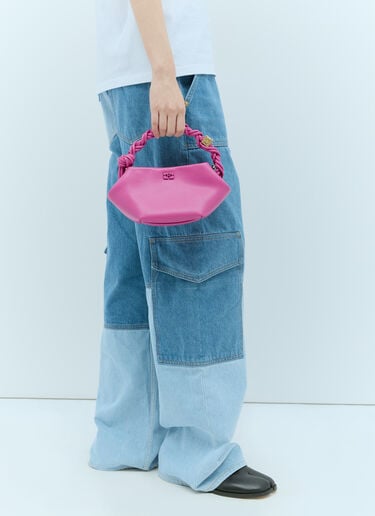 GANNI Mini Bou Handbag Pink gan0255056