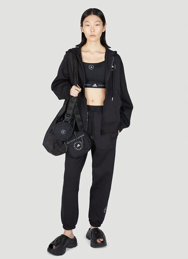 adidas by Stella McCartney Logo Print Track Pants Black asm0251008