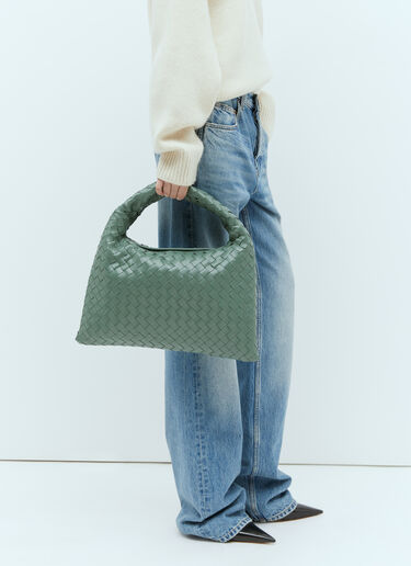 Bottega Veneta 小号 Hop 单肩包 绿色 bov0255065