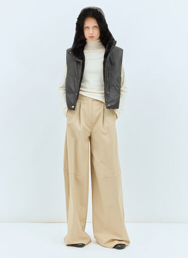 Max Mara Reversible Gilet Black max0257054