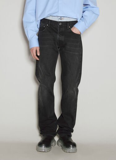 VTMNTS Double Waist Jeans Black vtm0156004