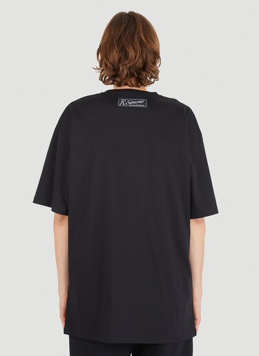 Raf Simons Printed Pockethole T-Shirt Black raf0146001