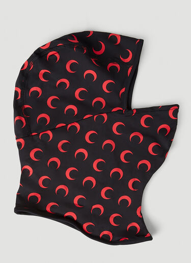 Marine Serre All Over Moon Balaclava Mask  Black mrs0346008