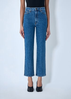 Khaite Abigail Stretch Jeans Blue kha0264014