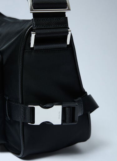 Medium Re-Nylon Shoulder Bag Prada Medium Re-Nylon Shoulder Bag Black pra0162020
