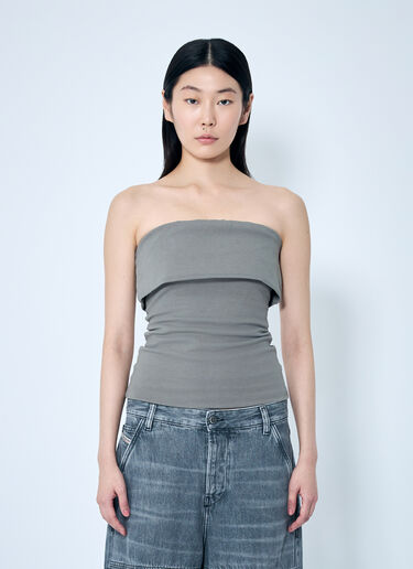 Entire Studios Lap Bandeau Top Grey ent0258005