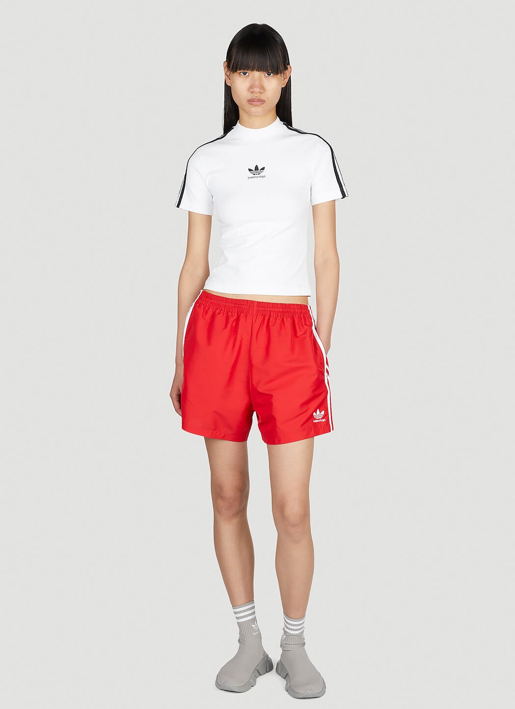 Adidas tracksuit shorts hotsell womens