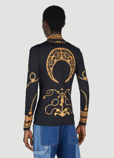 Graphic Print Second Skin Top Marine Serre Graphic Print Second Skin Top Black mrs0152013