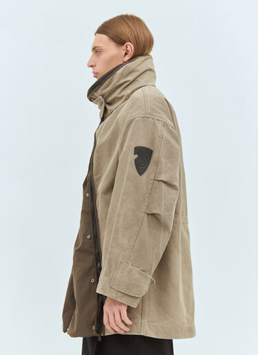 Burberry Detachable Warmer Cotton Parka Beige bur0158005
