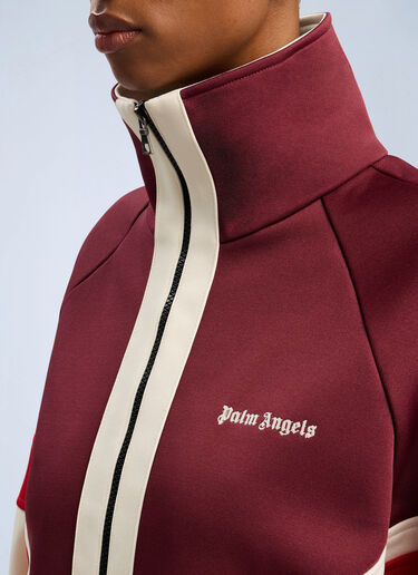 Anorak Track Jacket Palm Angels Anorak Track Jacket Bordeaux pma0262084