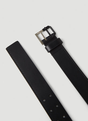 Maison Margiela Double Eyelet Buckle Belt Black mla0146030