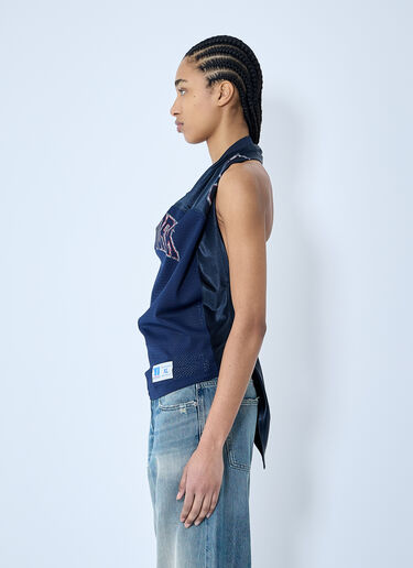 Jersey Halter Neck Top Alexander Wang Jersey Halter Neck Top Navy awg0260002