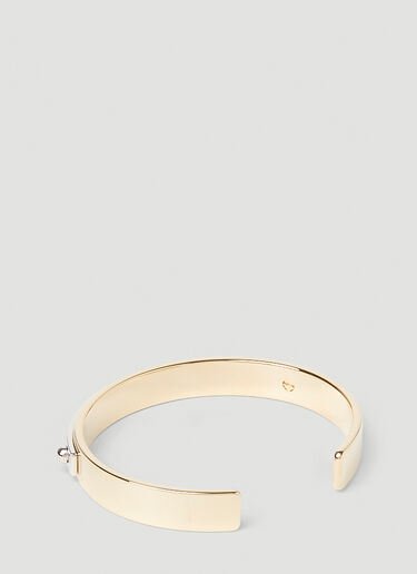 Dolce & Gabbana Logo Plaque Bracelet Gold dol0152014