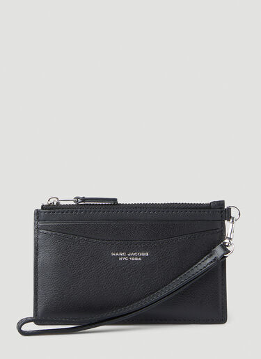 Marc Jacobs Logo Stamped Card Wallet Black mcj0250043