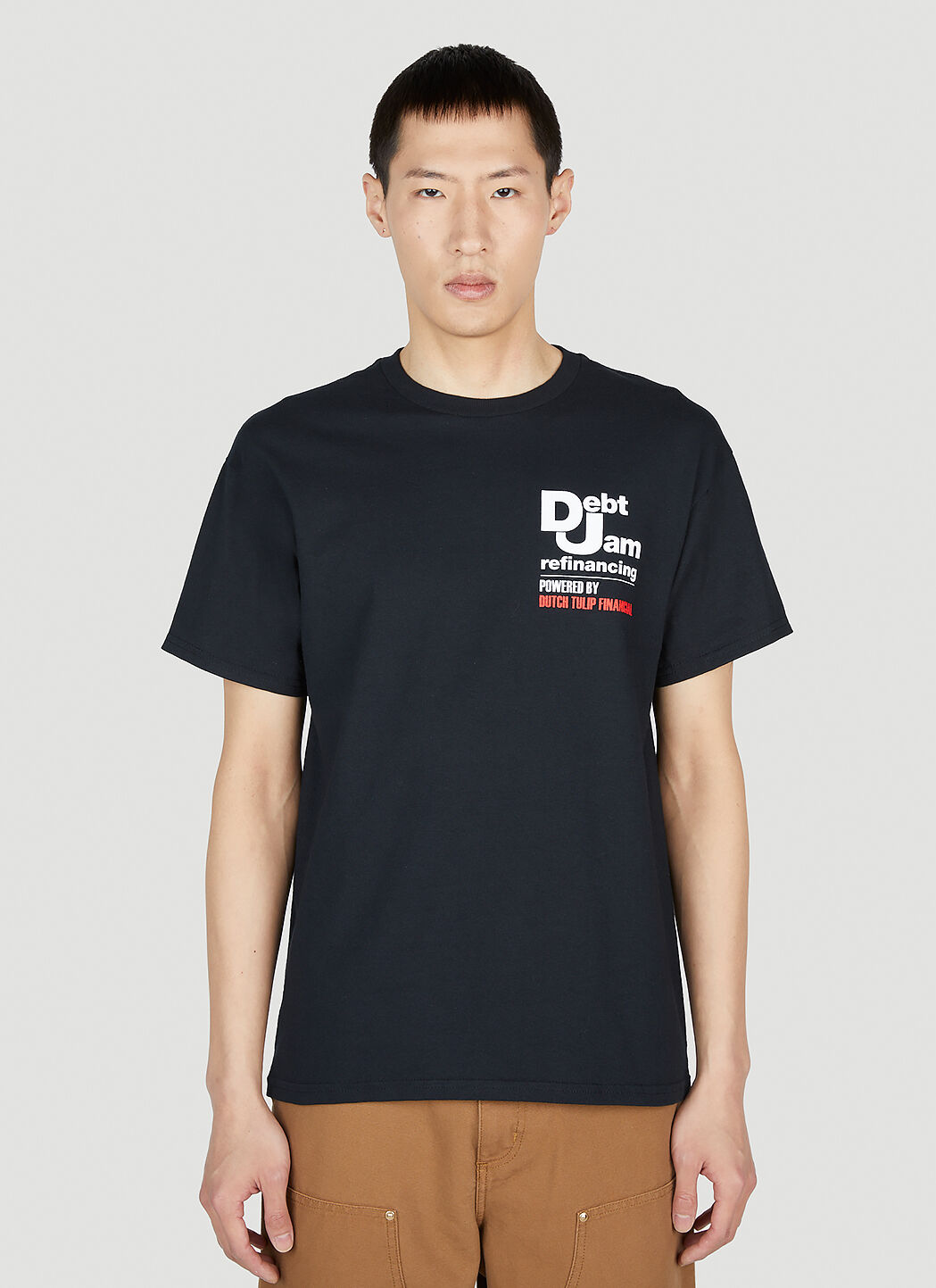 DTF.NYC 뎃 잼 반소매 티셔츠 블랙 dtf0152004