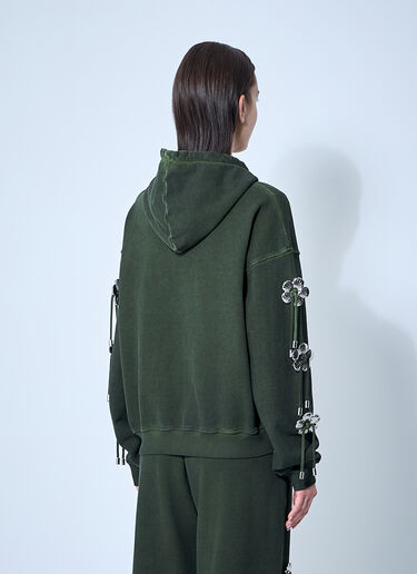 Chopova Lowena Dallas Hooded Sweatshirt Grey cho0360010
