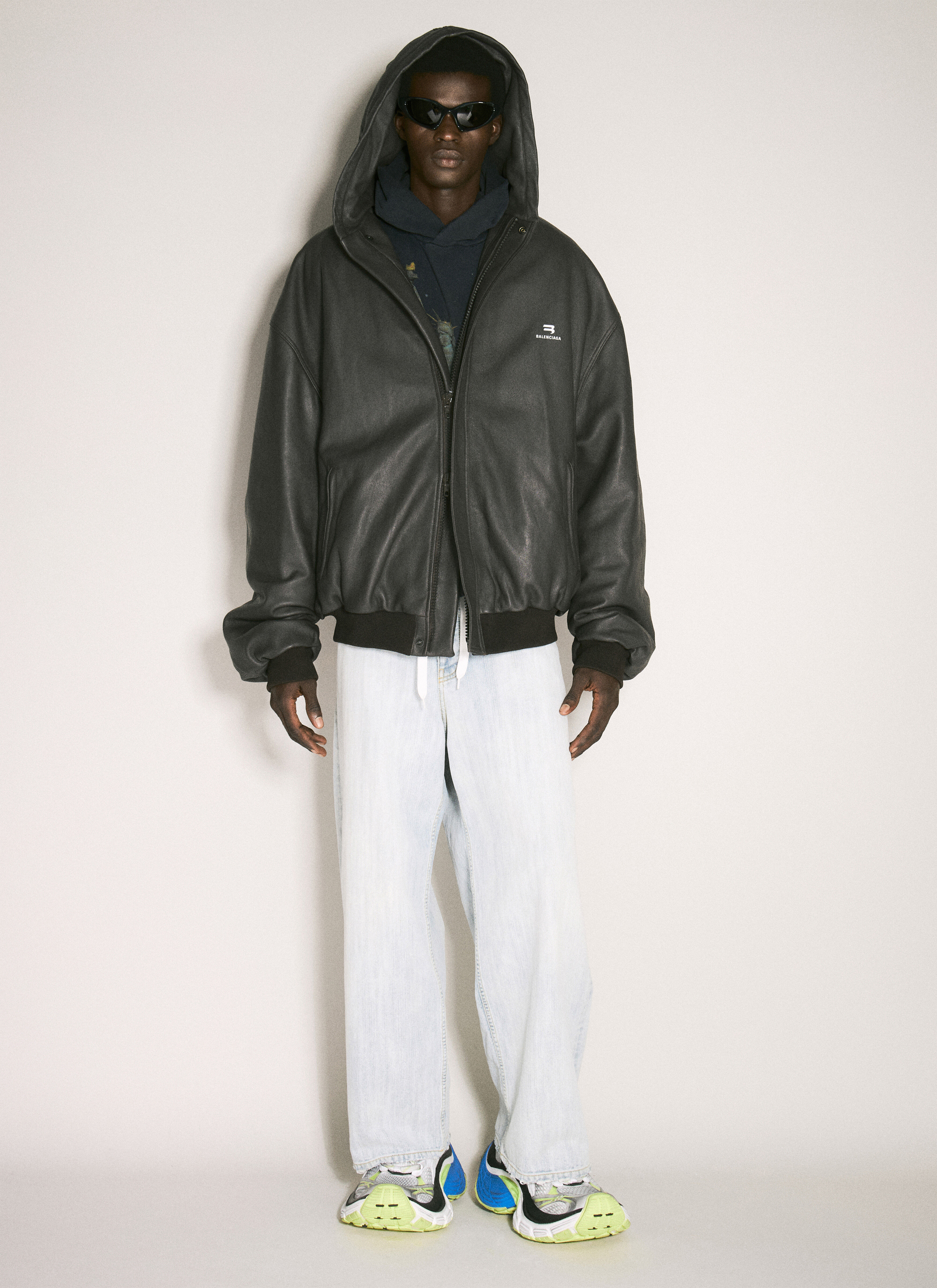 Balenciaga Men's' Taxi Blouson Jacket in Brown | LN-CC®