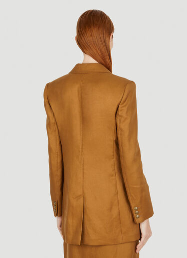 Max Mara Verace Double Breasted Blazer Brown max0252022
