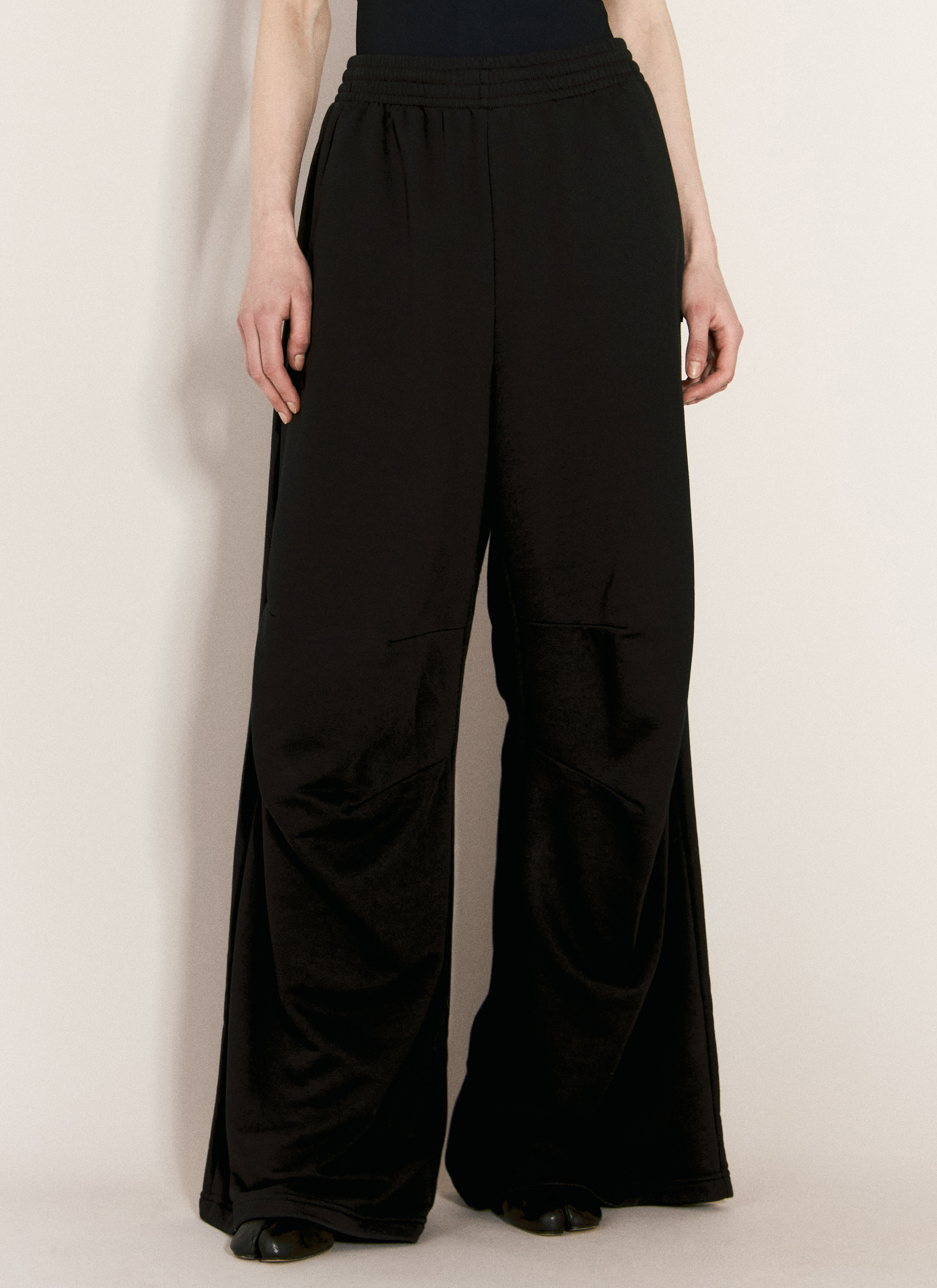 The Row Unbrushed Jersey Track Pants White row0256011