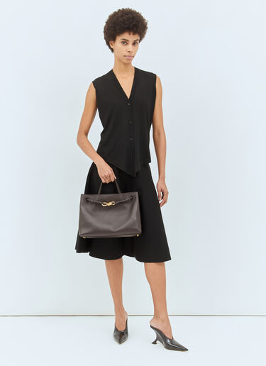 Bottega Veneta 中号 Andiamo 手提包 棕色 bov0258026