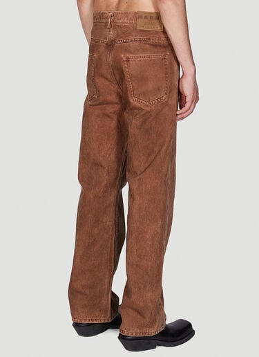 Marni Cut Hem Jeans Brown mni0150019